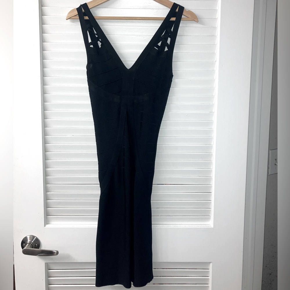 Bebe bodycon stretchy midi dress